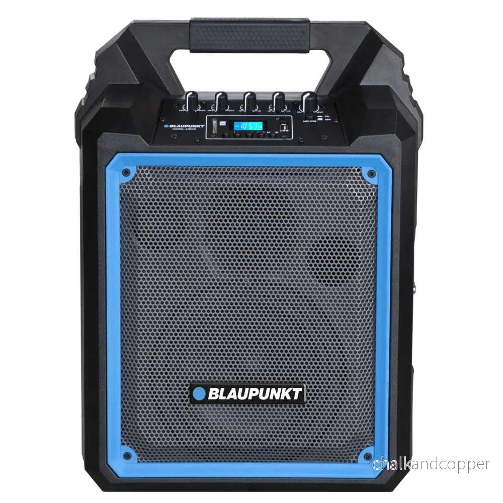 Blaupunkt MB06 Högtalare Trådlöst Batteri Med Bluetooth Bärbar Karaoke Trädgårdsfest