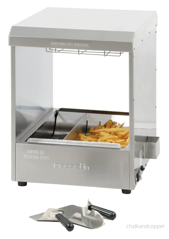 Pommes frites med kvarts dubbel värmepassage S