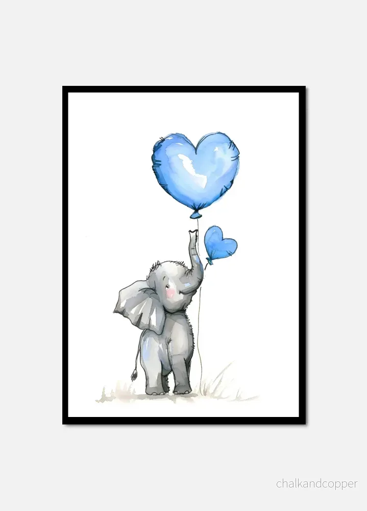 Happy elephant
