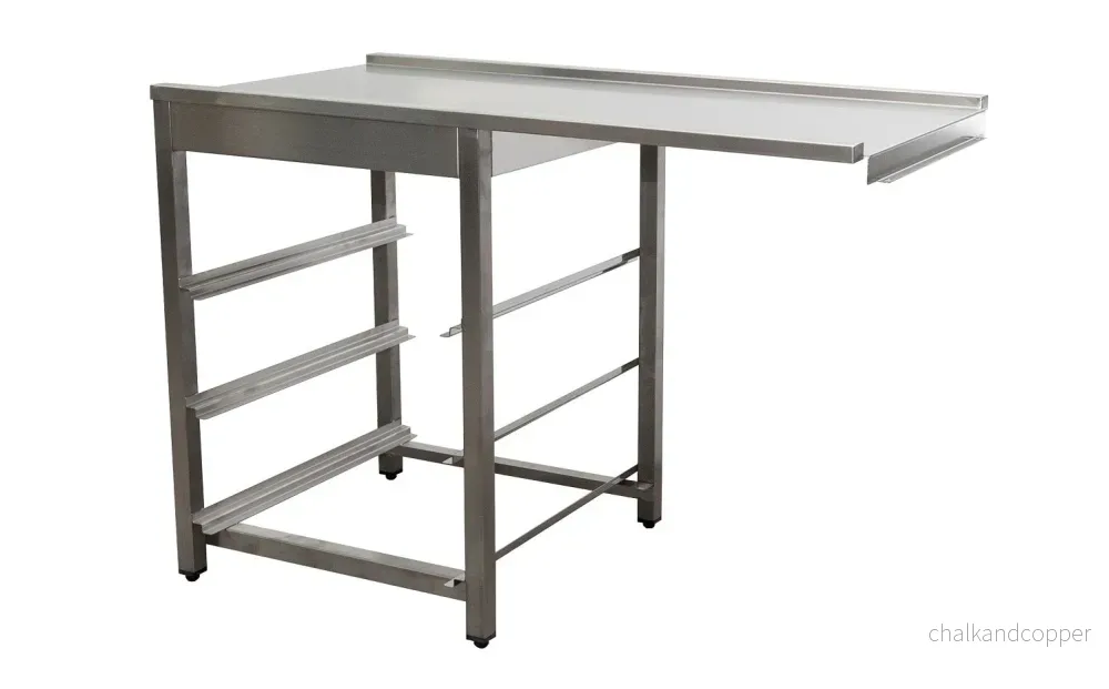 SARO Avrinningsbord för diskmaskin höger sida, 1200 mm SARO Avrinningsbord för diskmaskin höger sida, 1200 mm