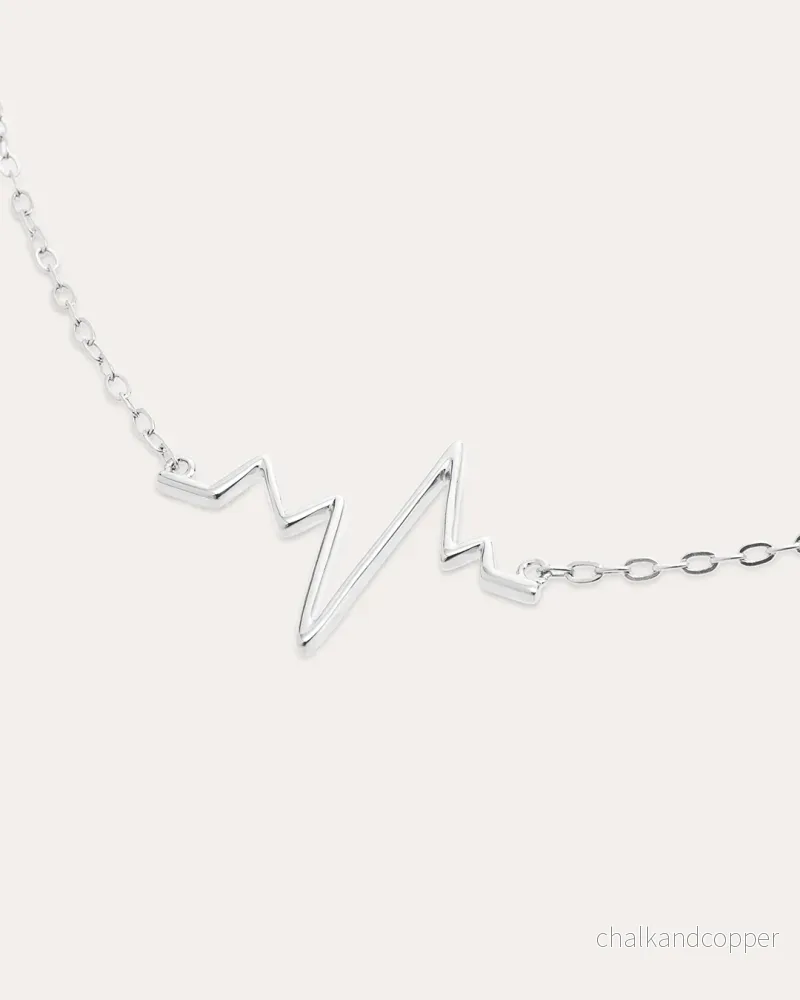Heartbeat - Silverhalsband - Bild 2