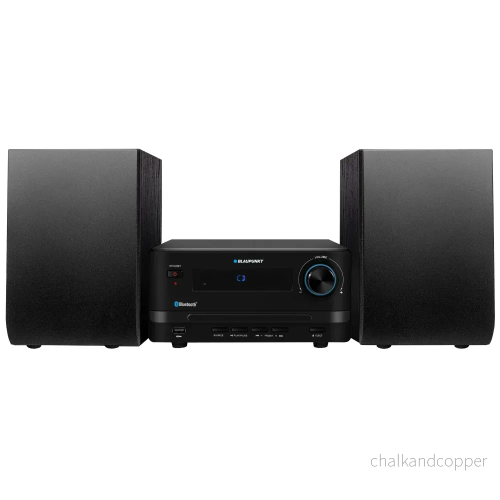 Blaupunkt mikrotorn, effekt 45 W, FM-radio, AUX-uttag och USB-anslutning, Bluetooth, MS14BT