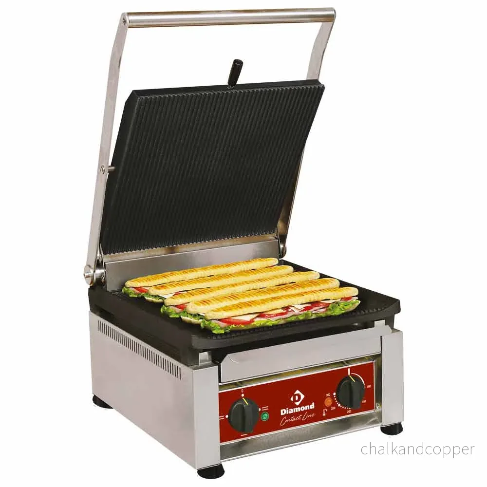 HIGH OUTPUT kontaktgrill, emaljerade plattor HIGH OUTPUT kontaktgrill, emaljerade plattor