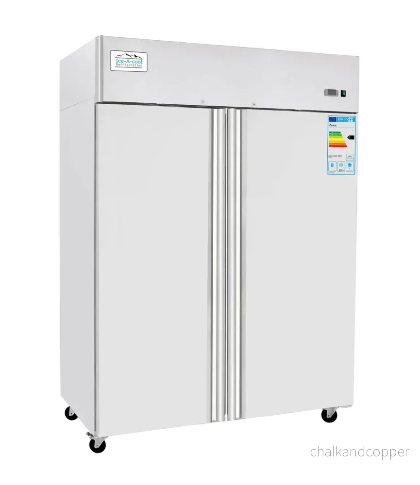 Industrifrys – 2 dörrar – Rostfritt stål – 1200 liter nät – GN 2/1 – IAC Industrifrys – 2 dörrar – Rostfritt stål – 1200 liter nät – GN 2/1 – IAC