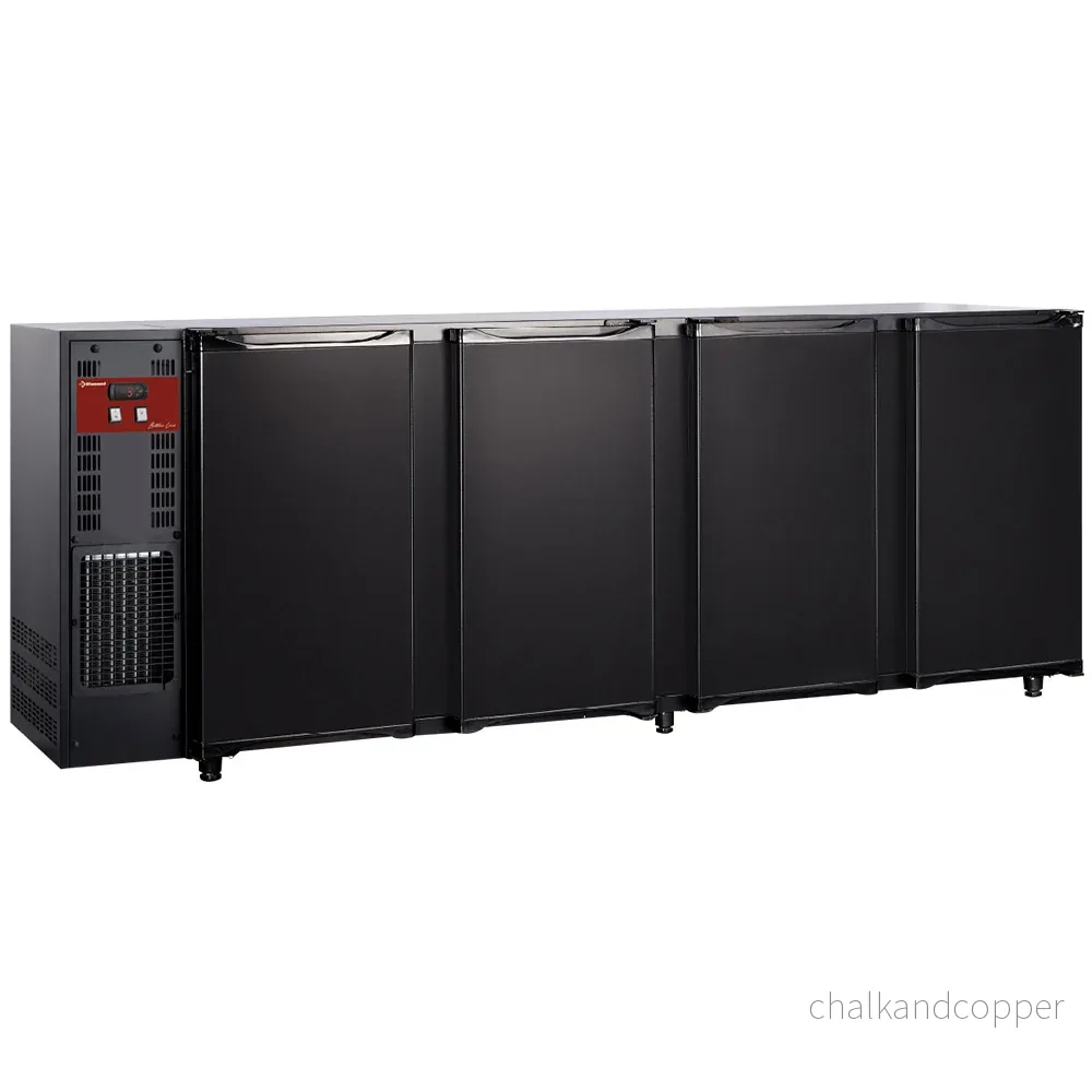 Back Bar Cooler 4 dörrar, 783 liter Back Bar Cooler 4 dörrar, 783 liter