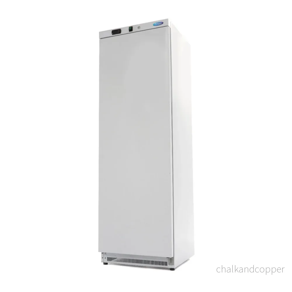 Frys - 400L - 6 fasta hyllor - Vit