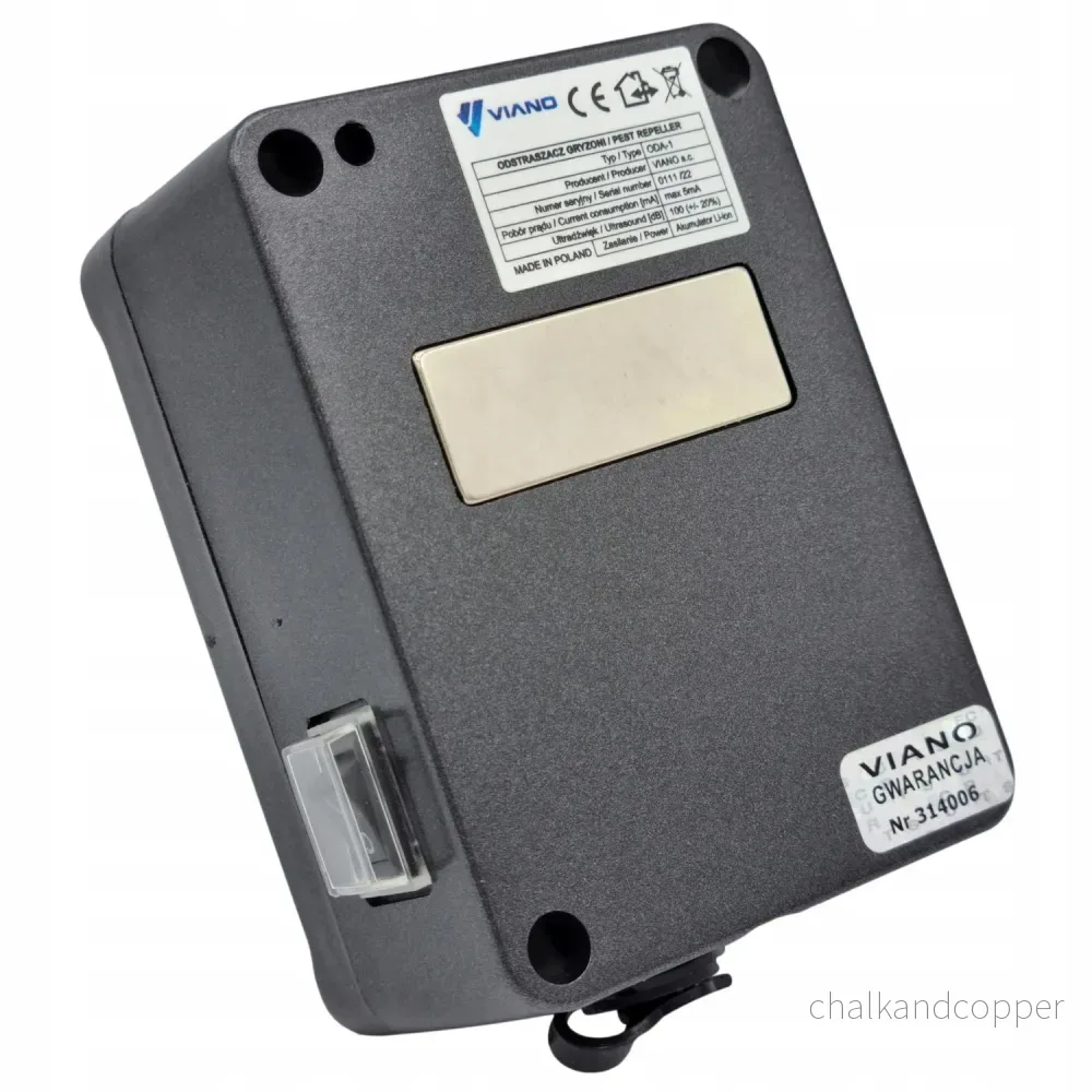 Trådlös gnagaravskräckare, mård, musavskräckare Viano, inbyggt 4000mAh batteri, stor summer, ODA1 - Bild 2