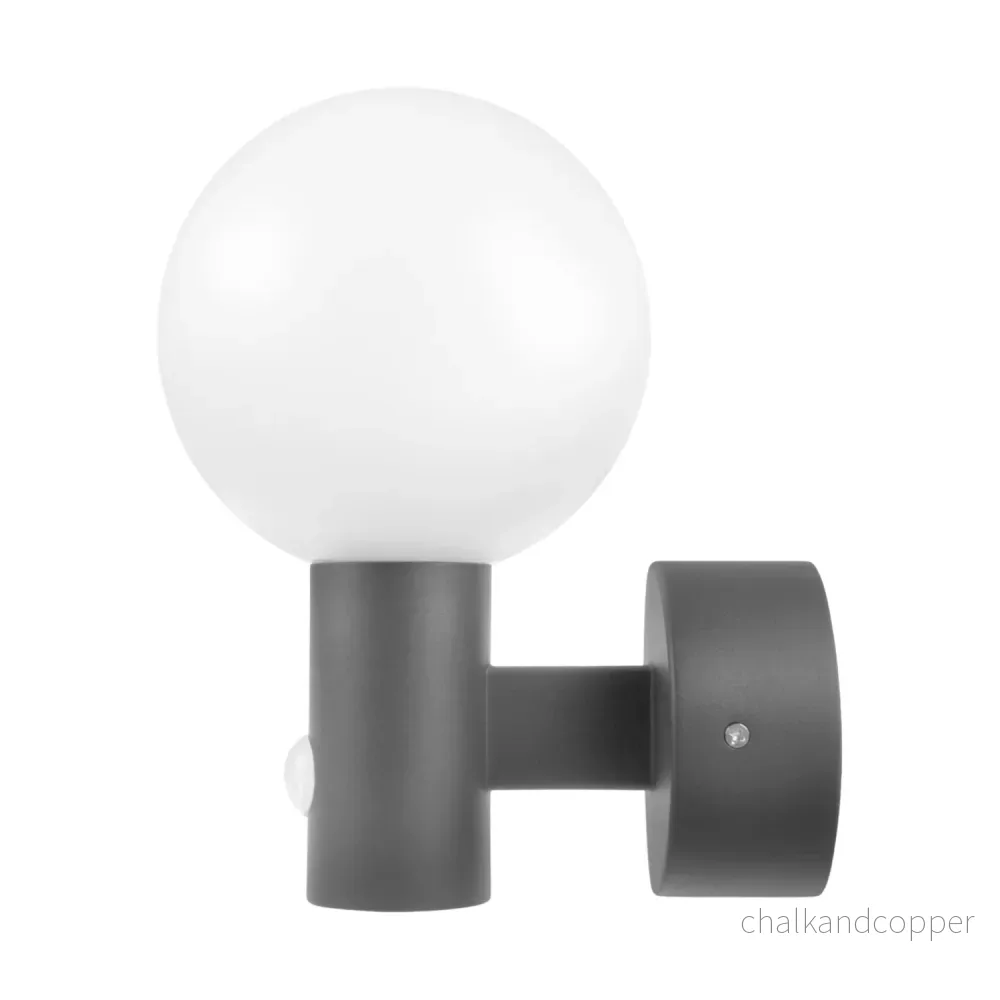 Maclean rörelsesensor LED-lampa, PIR rörelsesensor, grå, 15W, IP65, 1600lm, neutralvit (4000K) MCE515 GR, 2 st - Bild 2