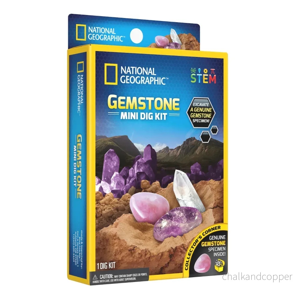 National Geographic - Dig Gem Set (Impulse Mini Dig Gem)