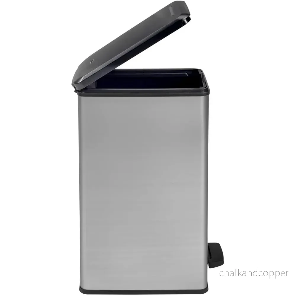 Curver papperskorg, med pedal, kapacitet 40l, Slim Bin - Bild 3