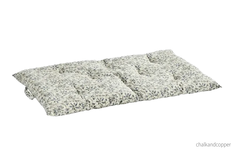 Blommig madrass 60 x 100 cm