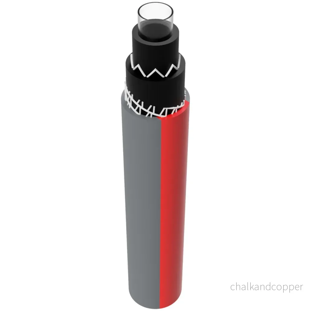 Vartco Professional Plus 6-Lagers Vattenslang Trädgårdsslang Slang Trädgårdsbevattning Flexibel Slang Polyesterkorsfläta UV-Beständig Anti Twist 30 Bar (1/2" 50m) - Bild 2