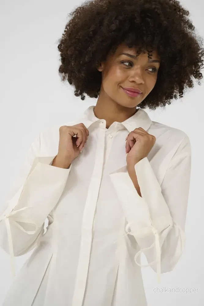 Allison Olena Fitted Shirt Spring Gardenia Culture - Bild 2