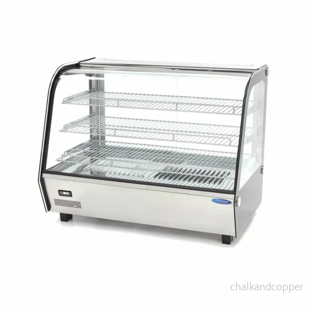 Värmeskåp - Värmedisplay - 160L - 85,6cm - 3 hyllor