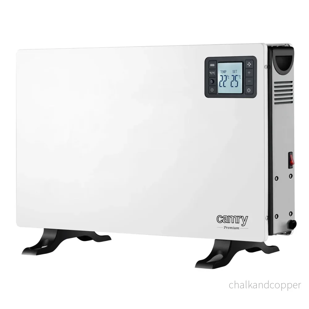 Camry konvektorvärmare, effekt 2000W, LCD-panel, fjärrkontroll, timer, termostat, CR 7739