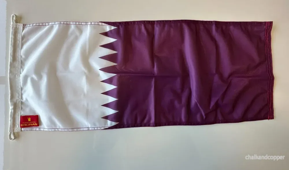 Qatars flagga - Bild 2