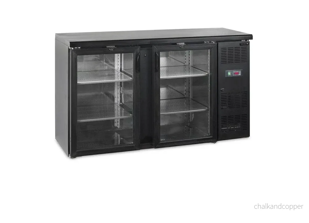 Backbar / Bar kyl – 2 skjutdörrar i glas – CBC210G