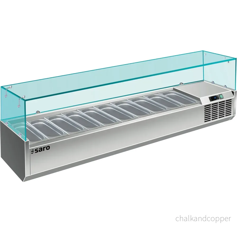 SARO Kylskåpsdisplay – 1/4 GN modell VRX 2000/330 SARO Kylskåpsdisplay – 1/4 GN modell VRX 2000/330
