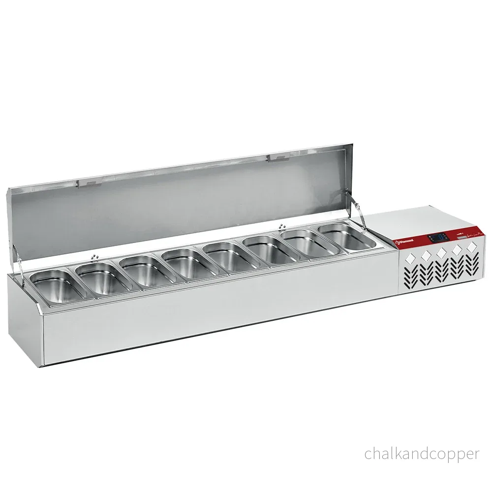 Kylkonstruktion GN 8×1/4, med lock Kylkonstruktion GN 8×1/4, med lock