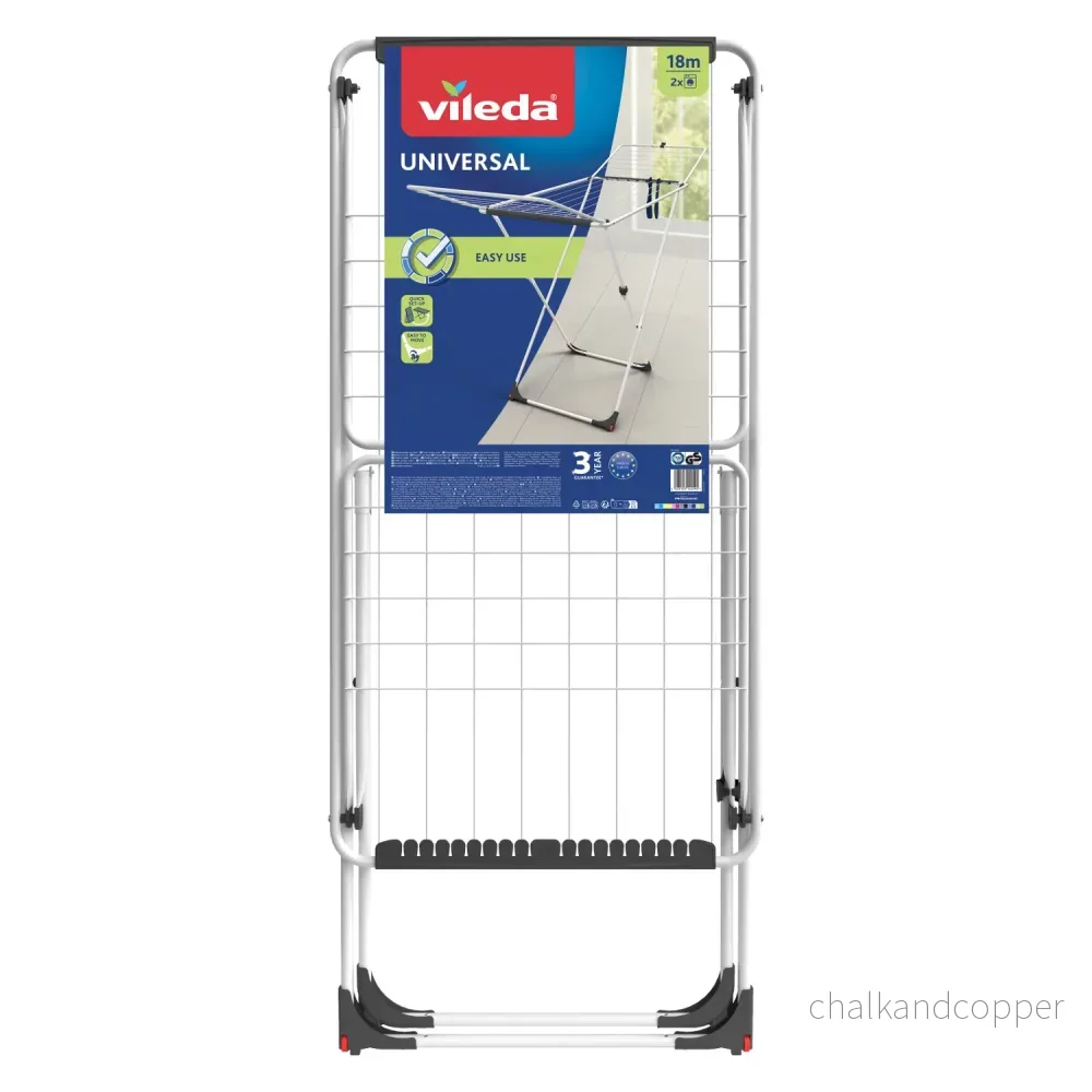Vileda Universal hopfällbar tvättmaskin med hjul 18m - Bild 2