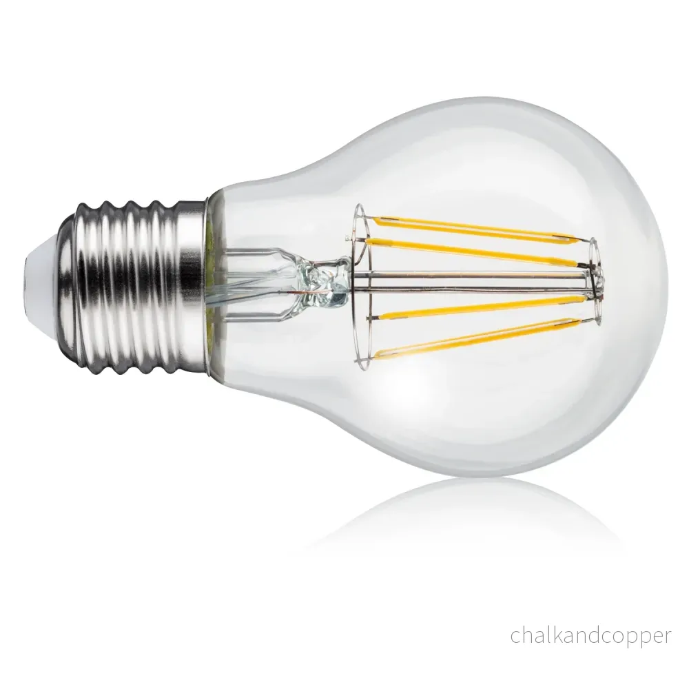 6x Maclean, Filament LED E27, 8W, 230V, WW varmvit 3000K, 806lm, Retro edison dekorativ, MCE268 - Bild 3