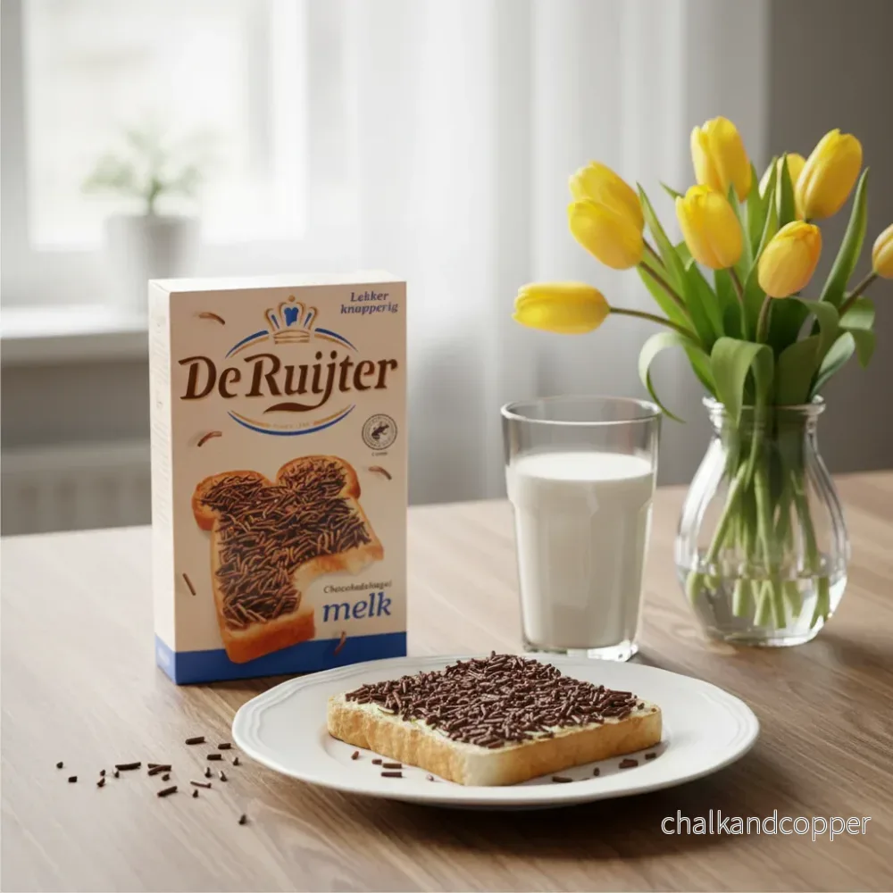 Köp hagelslag i Sverige – De Ruijter mjölkchokladströssel 390 g | Äkta holländsk klassiker för frukost & fika - Bild 2