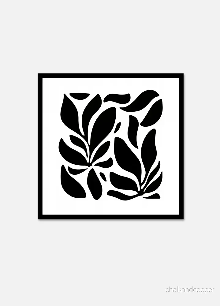 Bold Leaf Silhouette Bold Leaf Silhouette