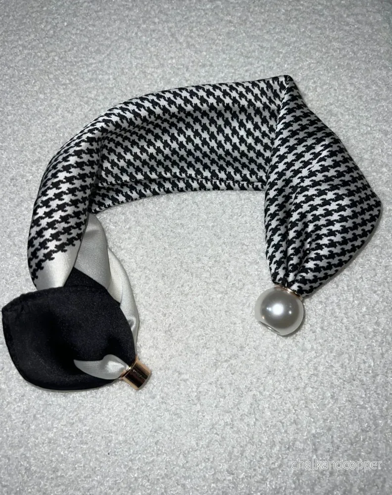 Magnetic Scarf Houndstooth The Shoelace Brand - Bild 3