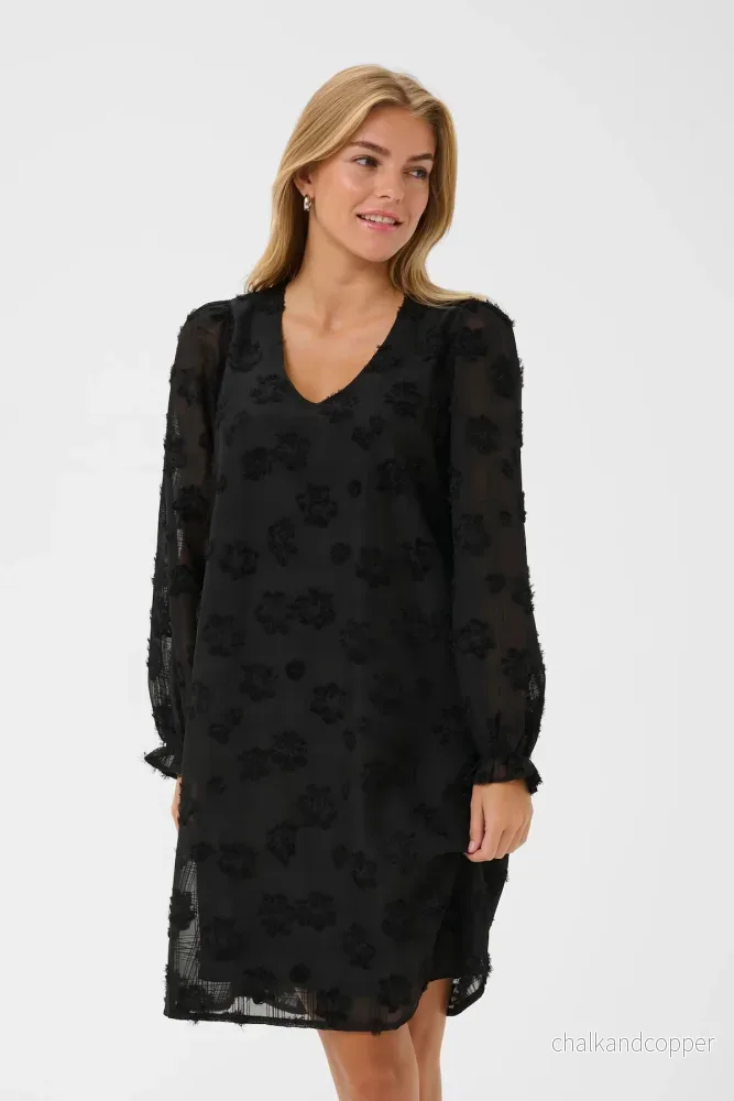 Beannie Dress Black Culture