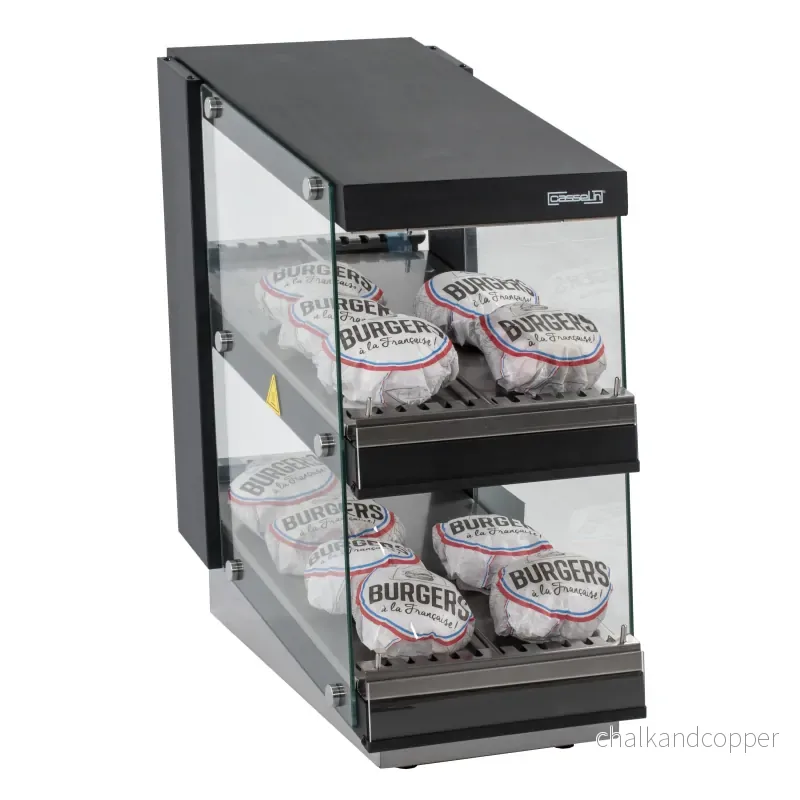 Varm-display – hamburgare – 2 x 35 cm Varm-display – hamburgare – 2 x 35 cm