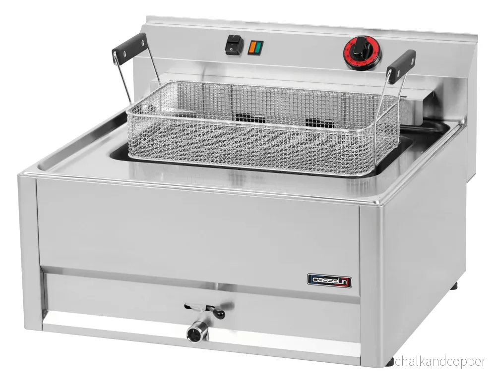 Elektrisk fritös med avloppskran 16 liter 66 Elektrisk fritös med avloppskran 16 liter 66