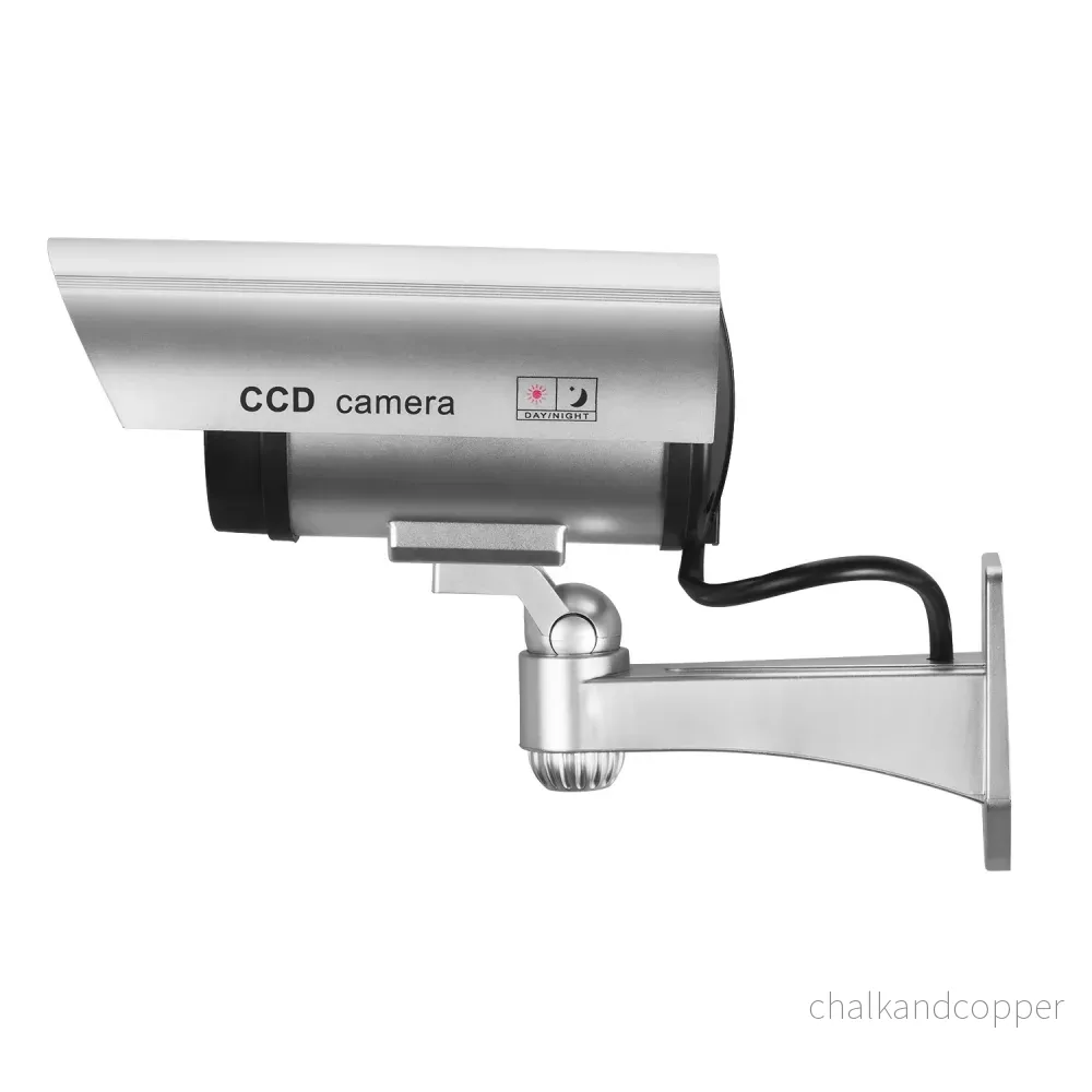 Dummy-kamera med blinkande LED IR1100 S IR extern + 2x Varta Industrial AA-batterier - Bild 2