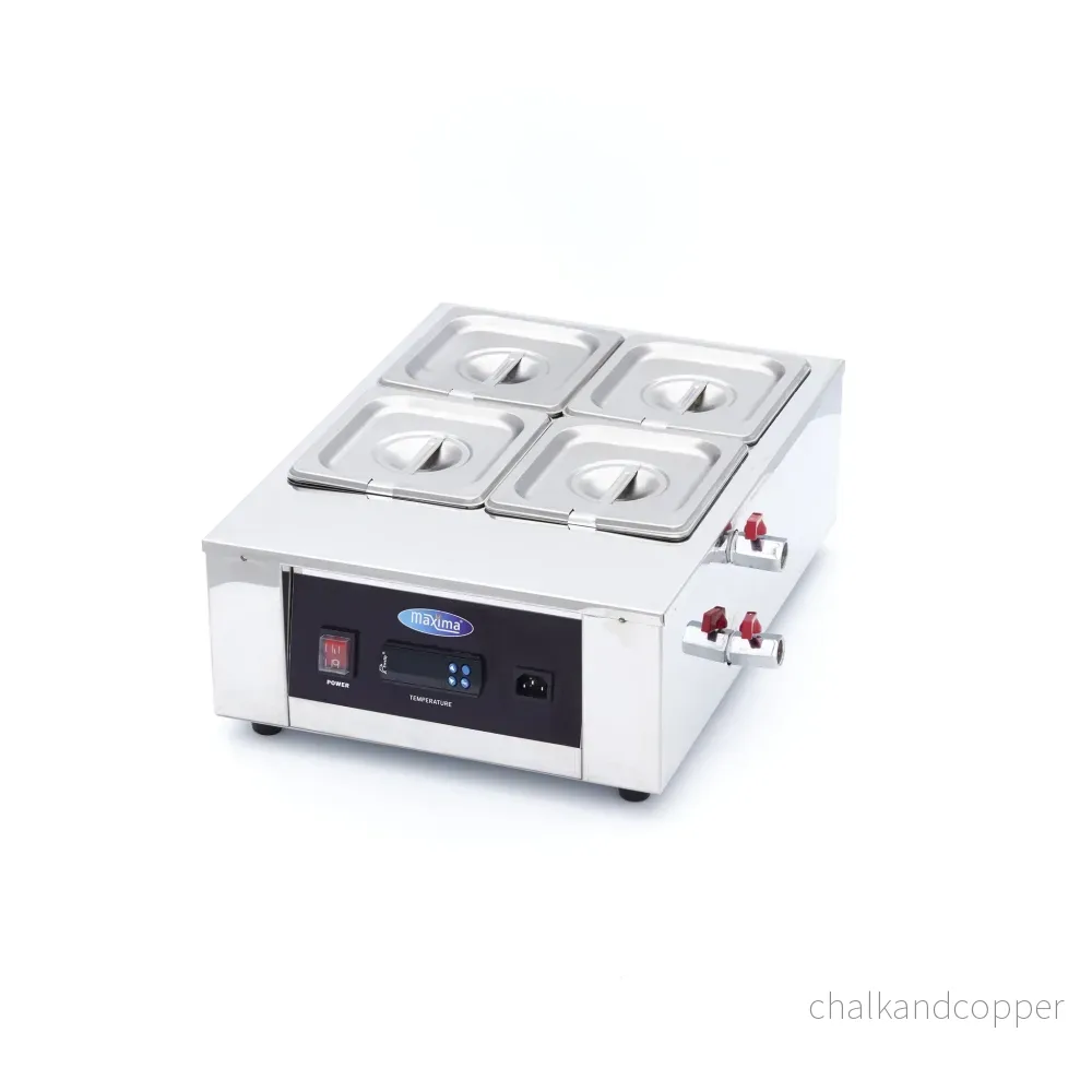 Chokladsmältare - 4 x 1/6 GN 10cm