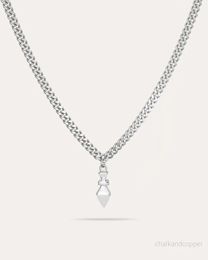 Arrow Chunky – Silverhalsband Arrow Chunky – Silverhalsband