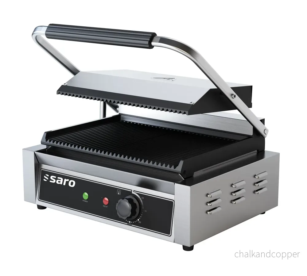 SARO Elektrisk kontaktgrill modell PG 1 B SARO Elektrisk kontaktgrill modell PG 1 B