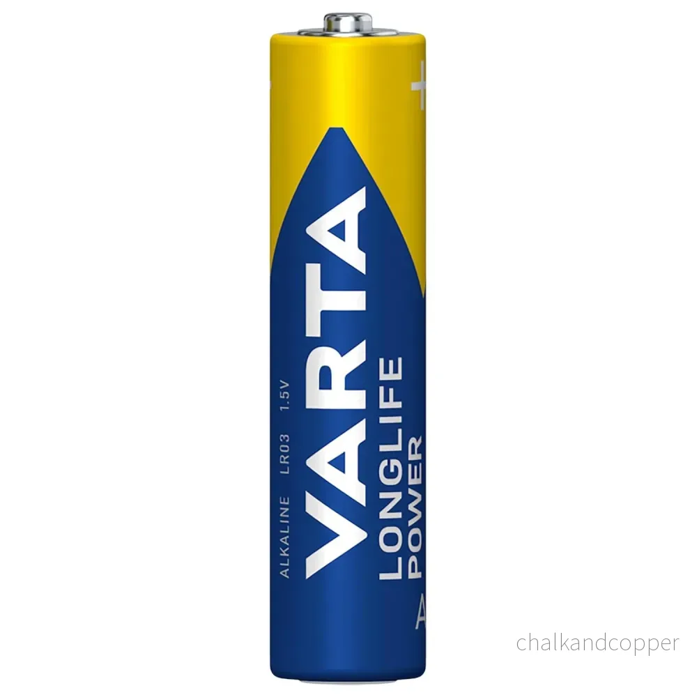 VARTA Longlife Power, 6 st AAA alkaliska batterier, LR03, 1,5V - Bild 2