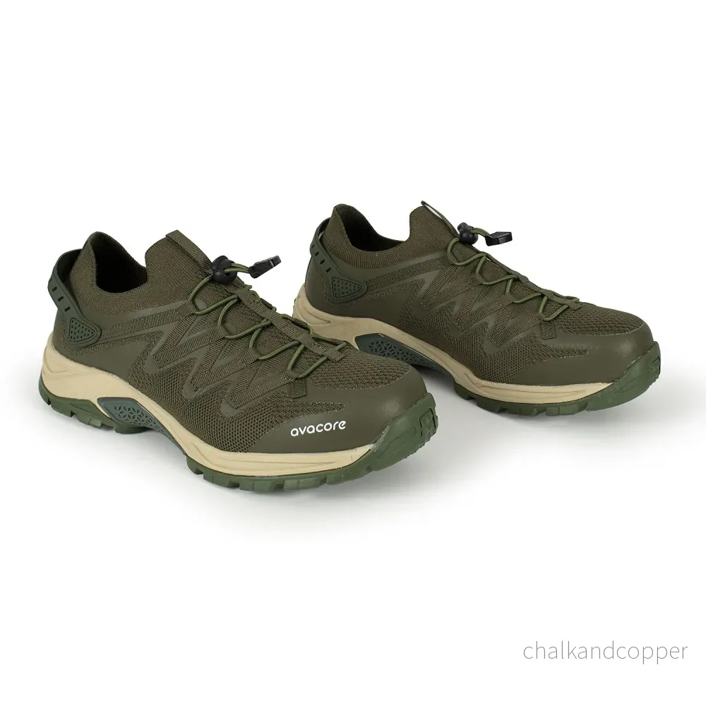 AVACORE halvstövlar, slip-on, khaki, storlek 41, MILTREKK - Bild 3