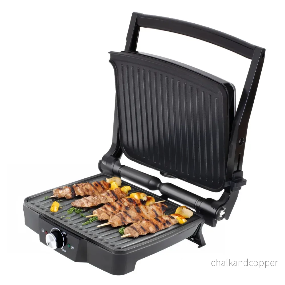 Camry elektrisk grill, stor yta 28x23 cm, temperaturreglering, maximal effekt 2500 W, CR 3053 - Bild 2