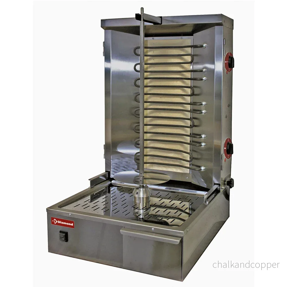 Elektrisk Gyros grill 35 kg Elektrisk Gyros grill 35 kg