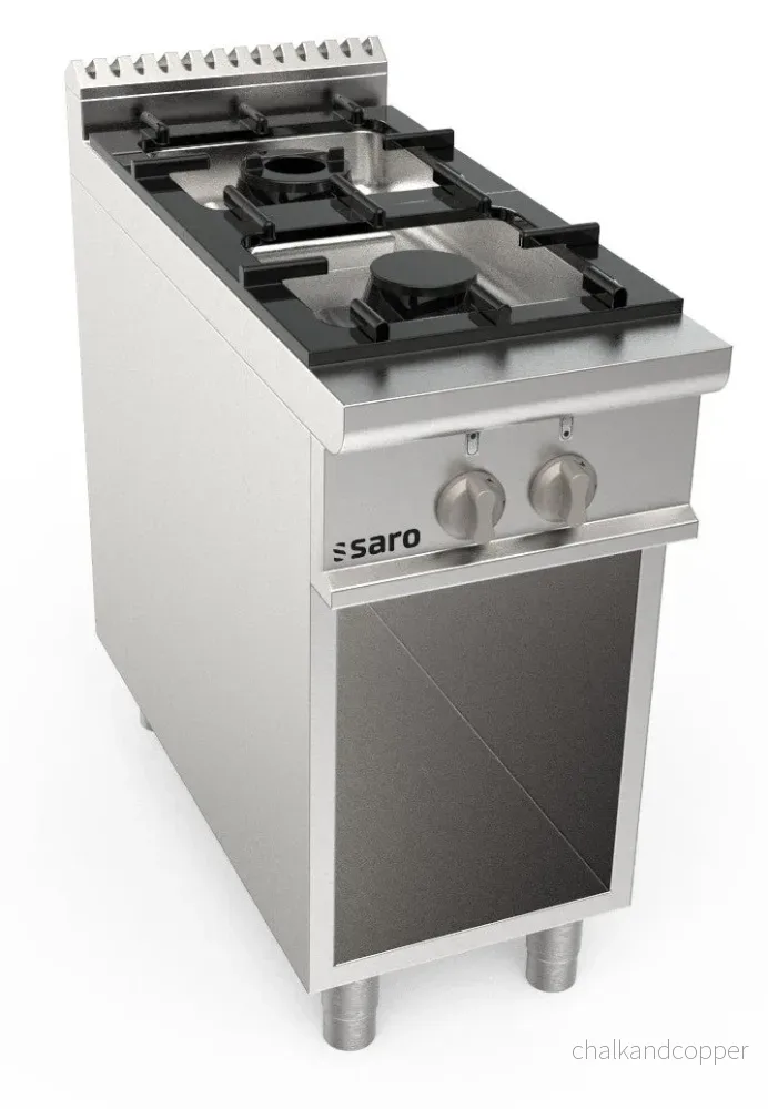SARO Gasspis öppen underkonstruktion 2 brännare LQ modell LQ / CUG2BA