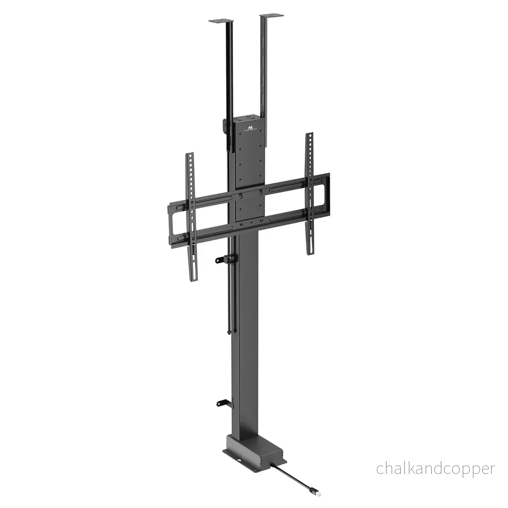 Elektriskt tak- och golvhandtag, utdragbar Maclean, 43''-88''', VESA 600x400, max 60kg, 100-240V AC,50/60Hz - Bild 2