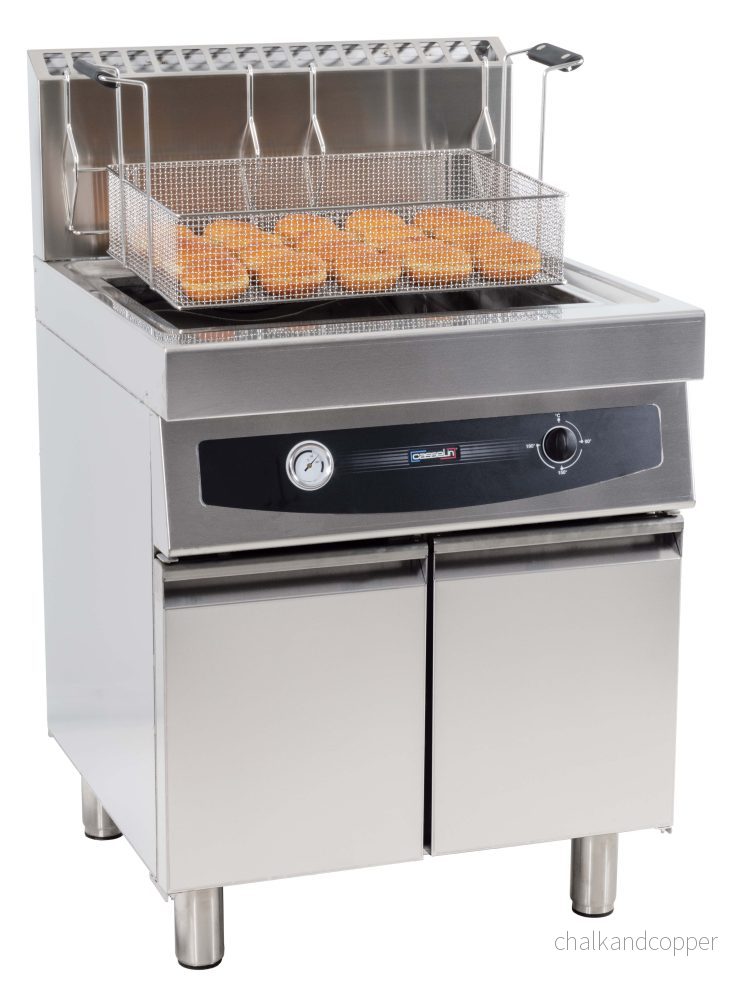 Elektrisk bakverksfritös med skåp 35 liter