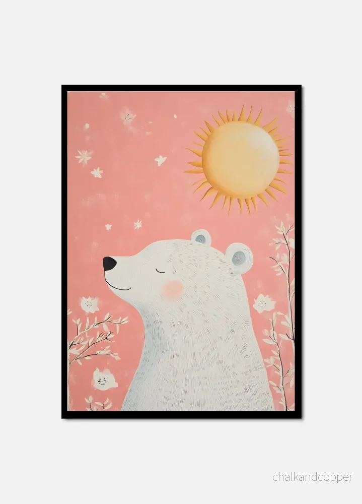 Cute Bear in the Sun