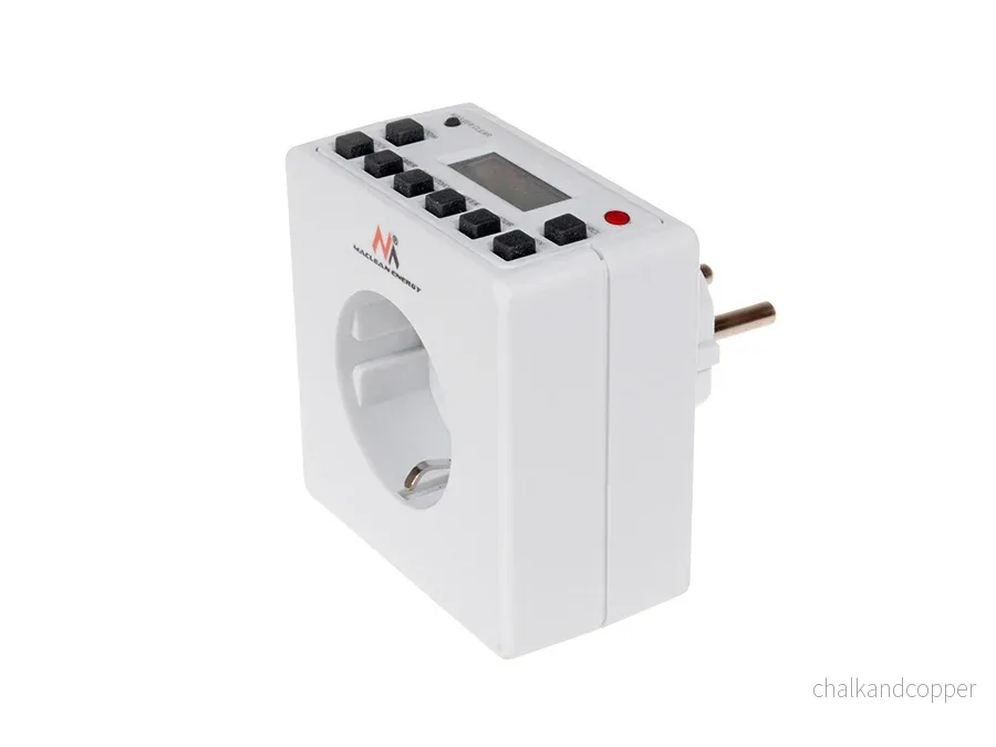 Maclean MCE30G Digital Timer Display 10 Program Switch Timer Socket - Bild 2