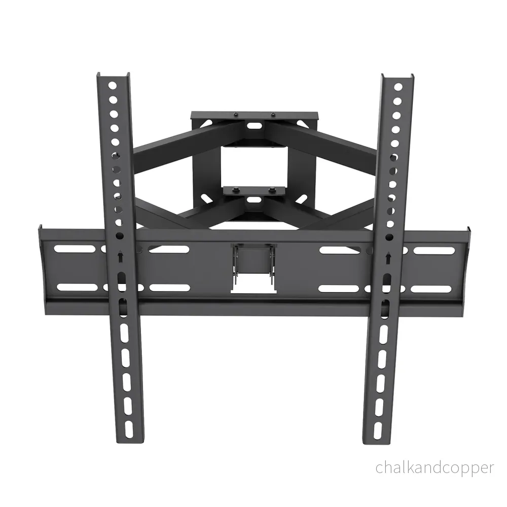 TV-fäste/hängare Maclean, max VESA 400x400, 32–70 tum, upp till 40 kg, svart, lutningsjustering +12°–-12° och vridning +60°–-60°, MC-192 - Bild 3