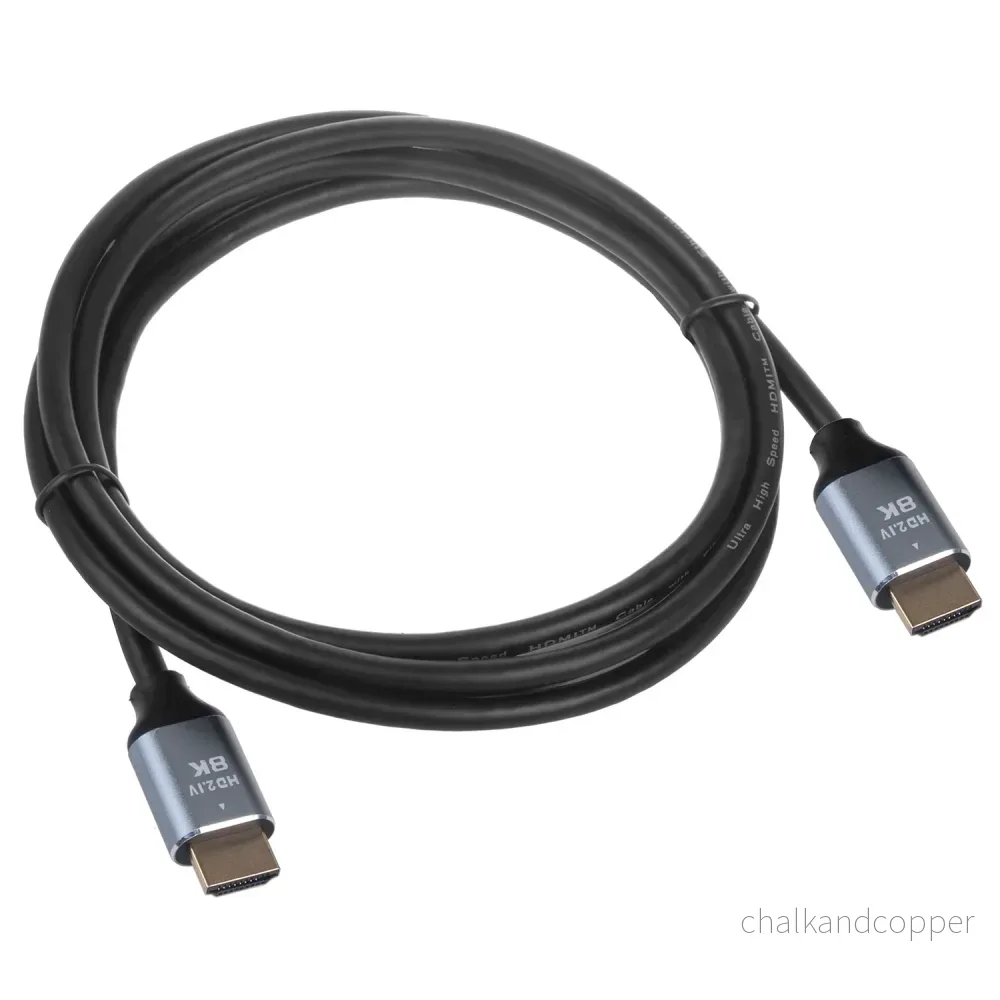 Maclean MCTV-440 HDMI 2.1a Kabel Med Guldpläterade Kontakter Kontakt Till Kontakt 8K Ultra Höghastighetskabel Maximal Bandbredd På 48 Gb/s 8K FUHD 60Hz 4320p/4K 120Hz 2160p (1,5 m) - Bild 2