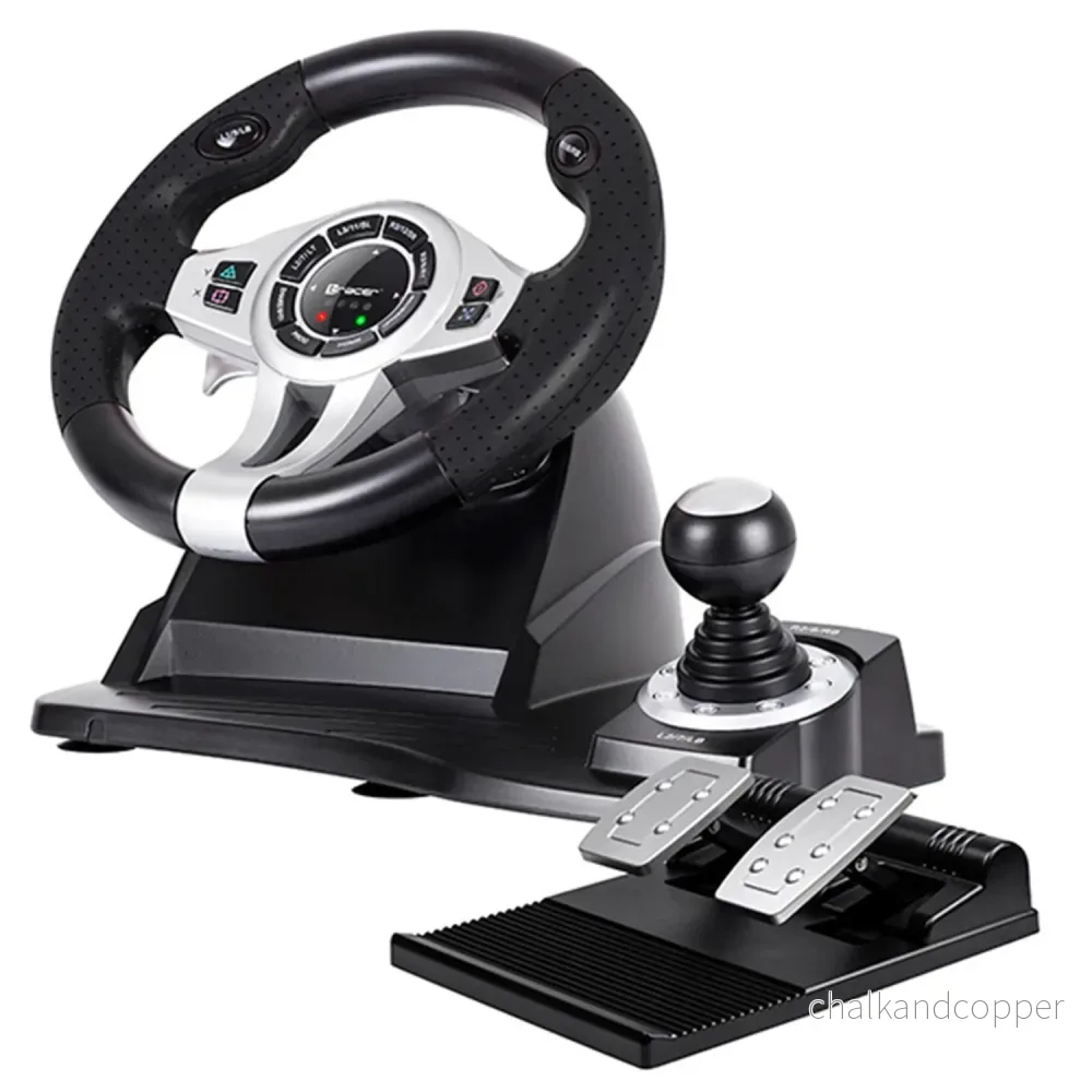 Tracer Roadster ratt för PC PS3 PS4 XBox One med kabel