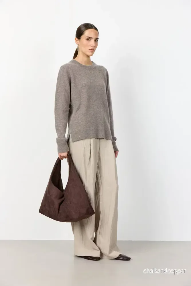 LR-Priscilla 1 Bag Brown Suede Levete Room - Bild 2