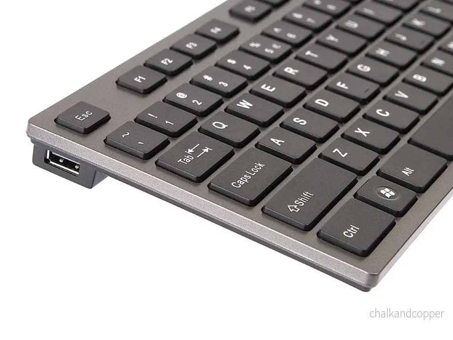 KV-300H Slim USB-navtangentbord med ultratunn A4-Tech-kabel - Bild 2