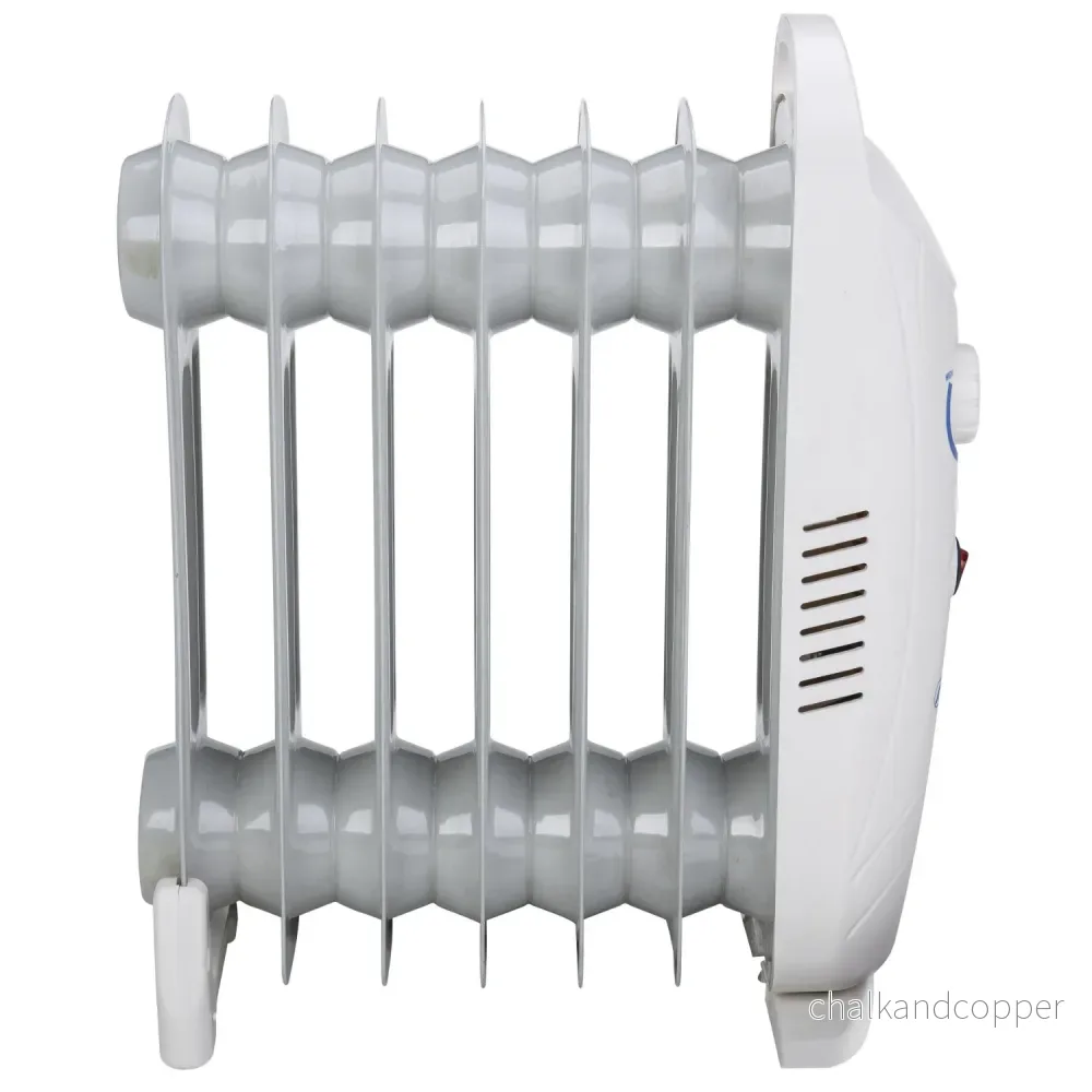 Mesko oljevärmare, 7 ribbor, 800W, temperaturreglering, grå, MS 7804 - Bild 3